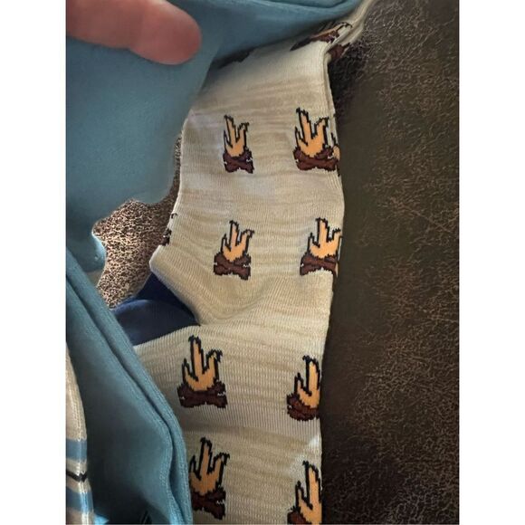 Life Is Good Crew Socks 3 Pk Camping Theme - Picture 3 of 6